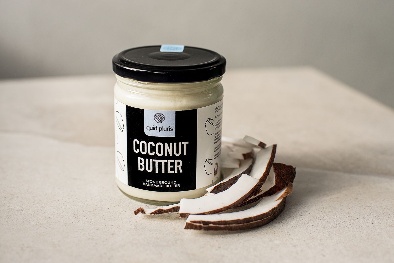 Frasco de Coconut Butter Quid Pluris